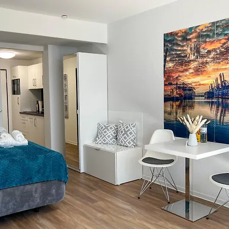 Ankerherz Appartements Bei Blankenese Hamburg Room photo